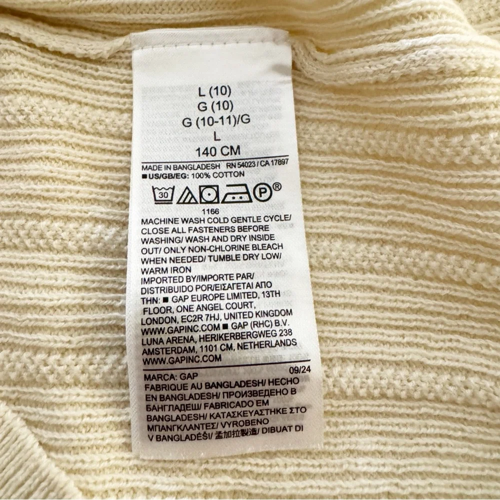 GAP Kids Rib Knit Polo Shirt